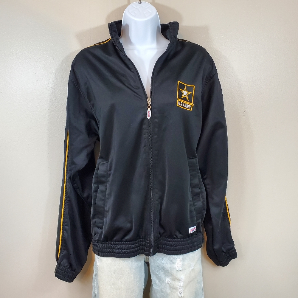 Soffe Sport Army Classic Athletic Warm Up Jacket